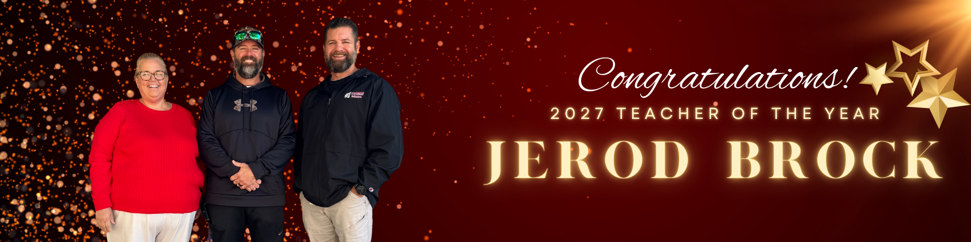 2027 Teacher of the Year Jerod Brock